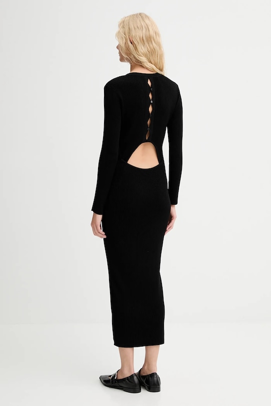 Sessun rochie maxi negru 25105018