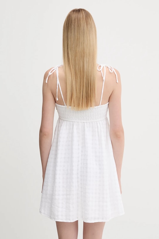 Oblečenie Bavlnené šaty Hollister Co. KI359.5348.100 biela
