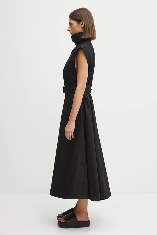 Y-3 sukienka Twill JV6776 czarny AW25