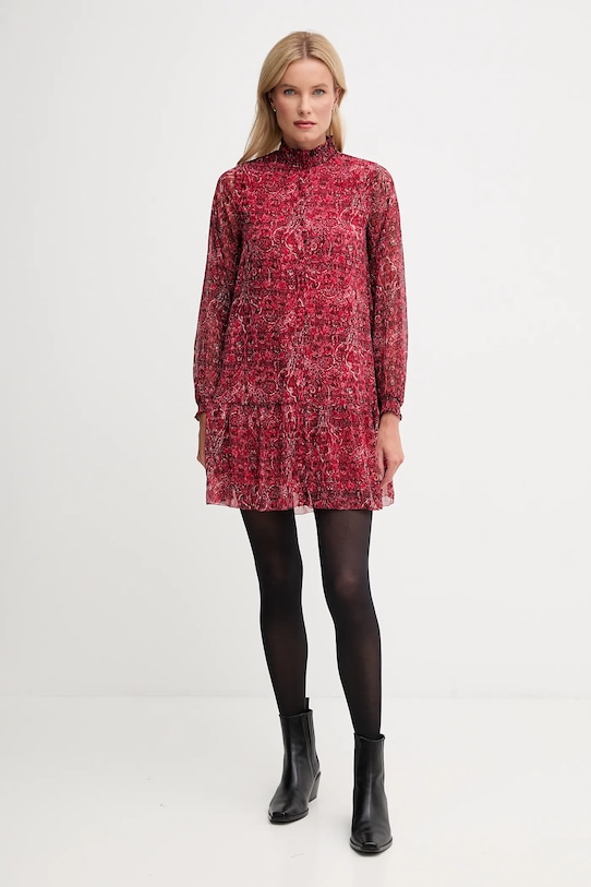 Pepe Jeans rochie PL9537711 rosu AW25