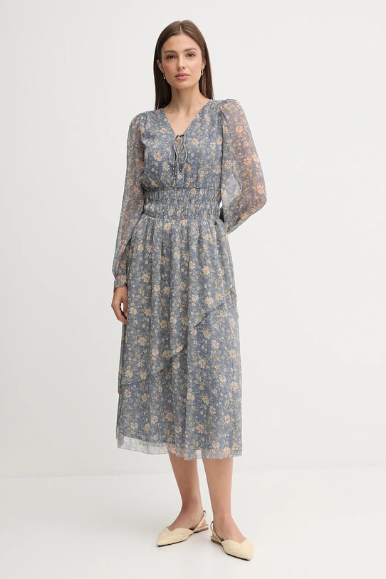 Pepe Jeans sukienka casual niebieski PL9537692