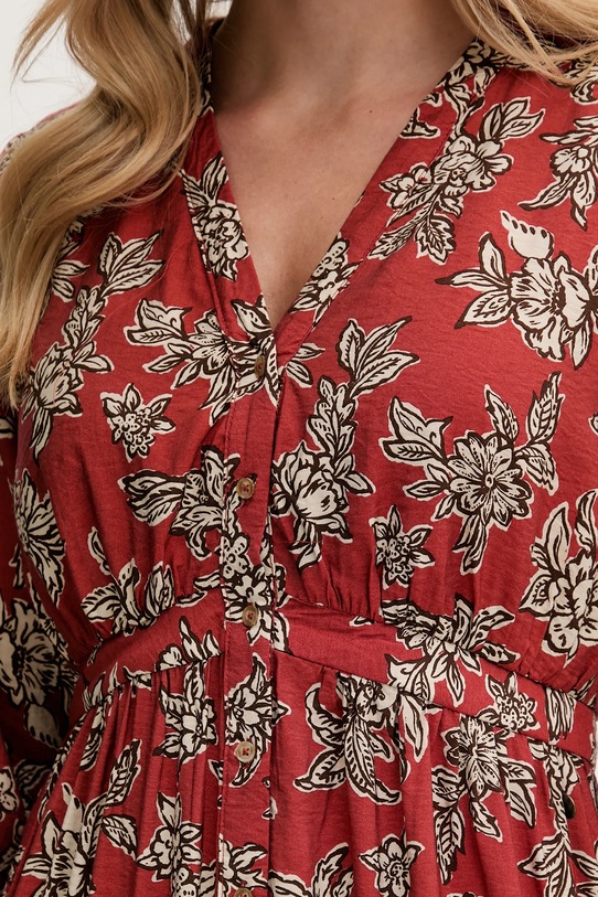 Pepe Jeans sukienka PL9537695 pomarańczowy