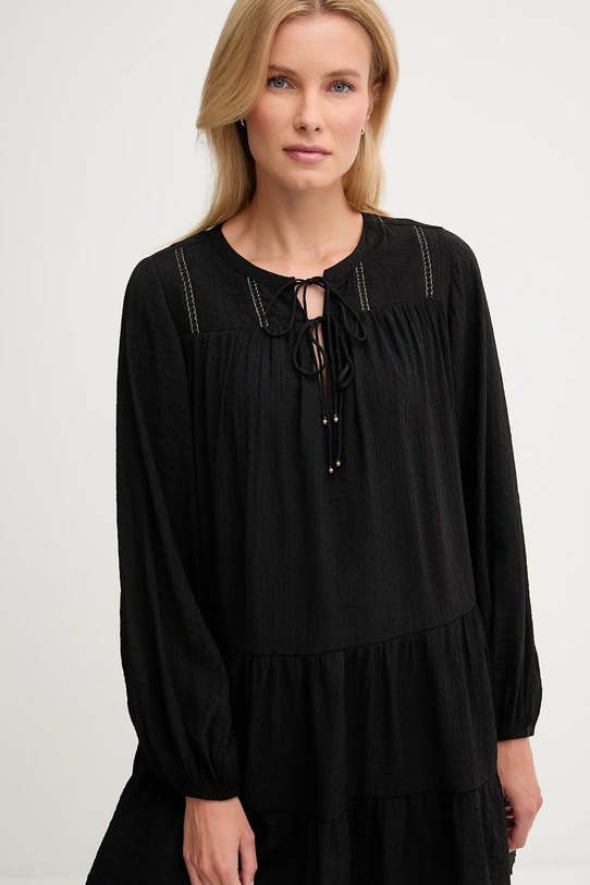 Pepe Jeans sukienka czarny PL9537696