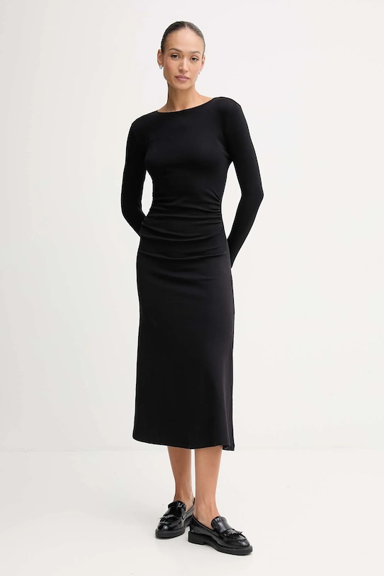 Pepe Jeans rochie maxi negru PL9537717