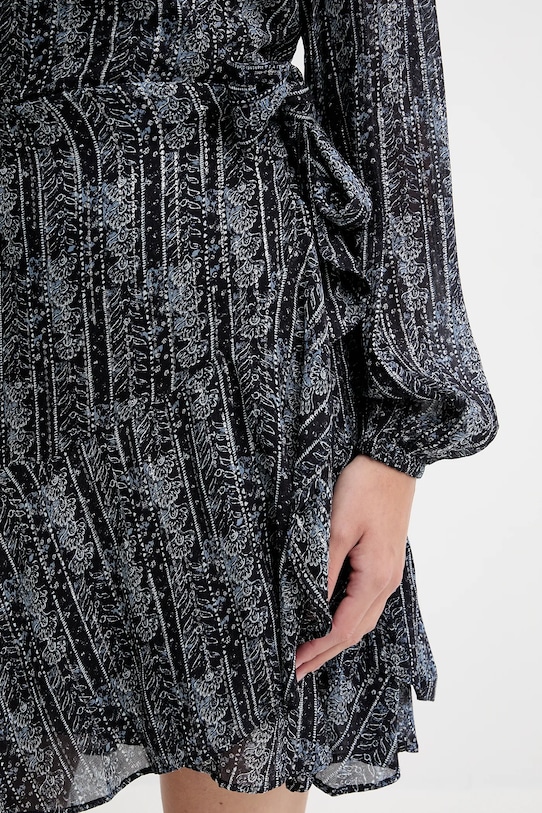 Pepe Jeans sukienka PL9537721 granatowy