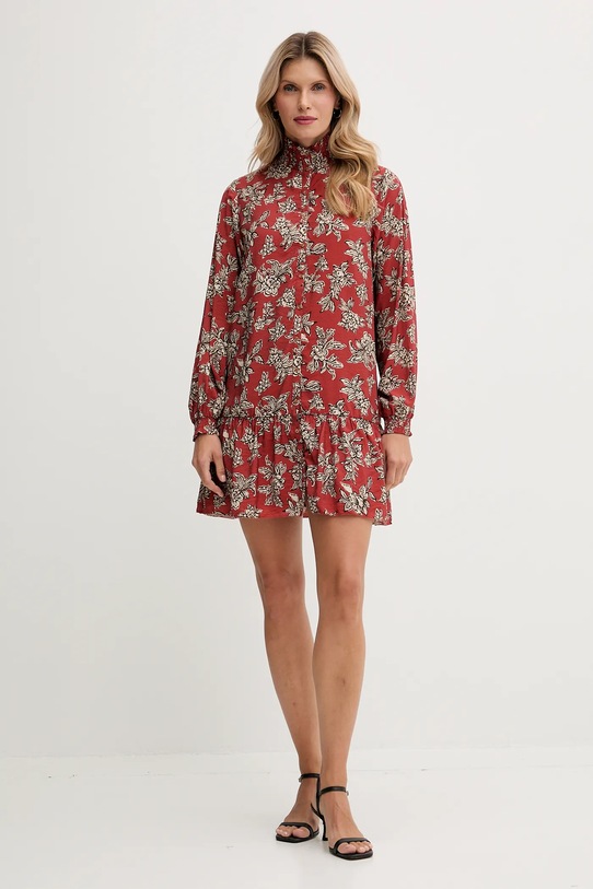 Pepe Jeans sukienka PL9537693 pomarańczowy AW25