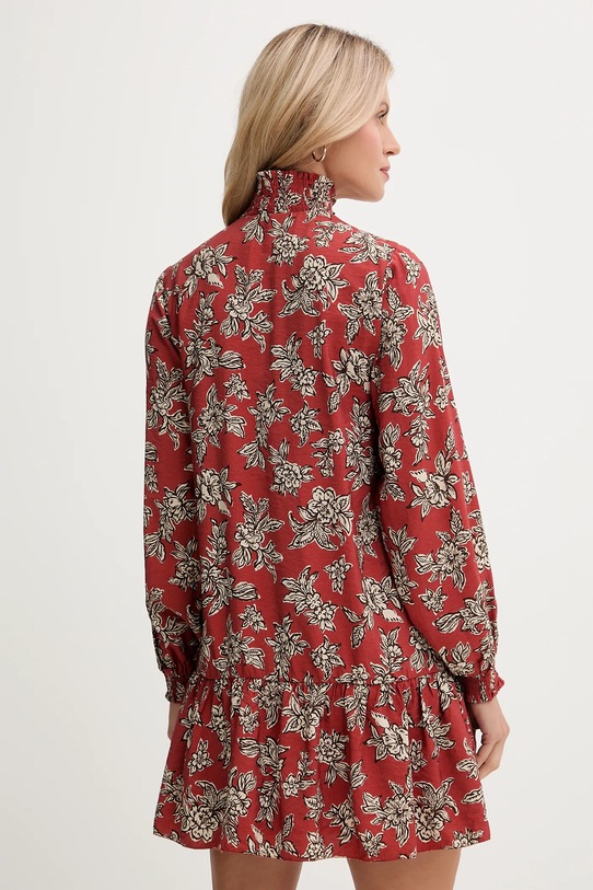 Odzież Pepe Jeans sukienka PL9537693 pomarańczowy