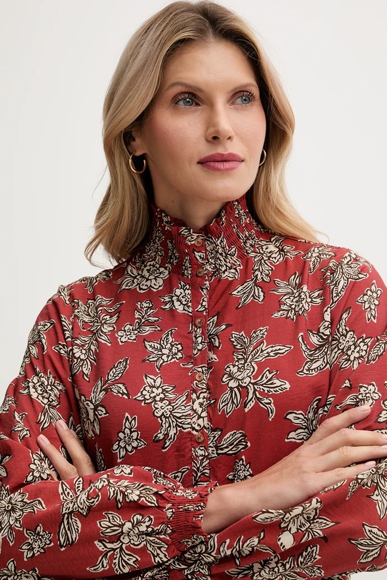 Pepe Jeans sukienka pomarańczowy PL9537693