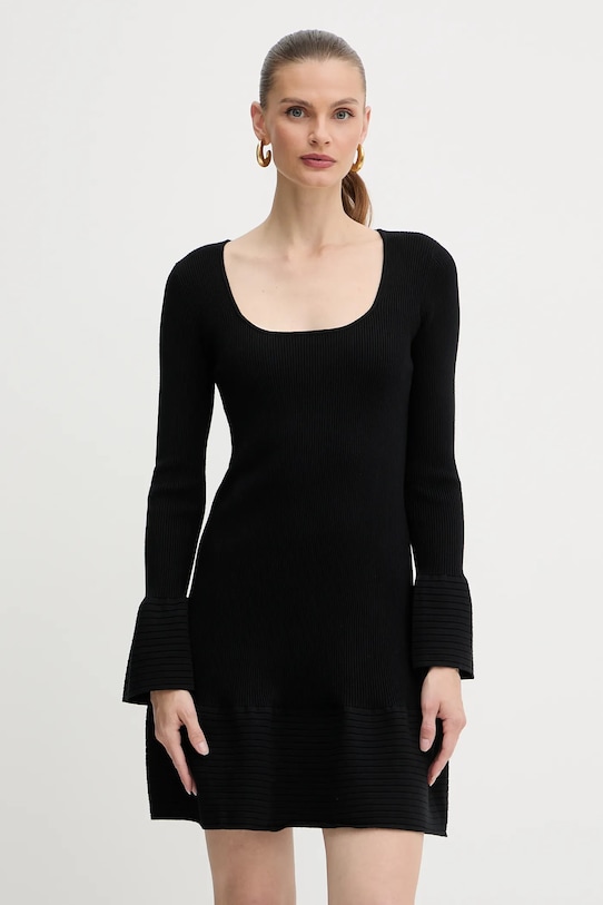 Twinset sukienka casual czarny 252AP3191