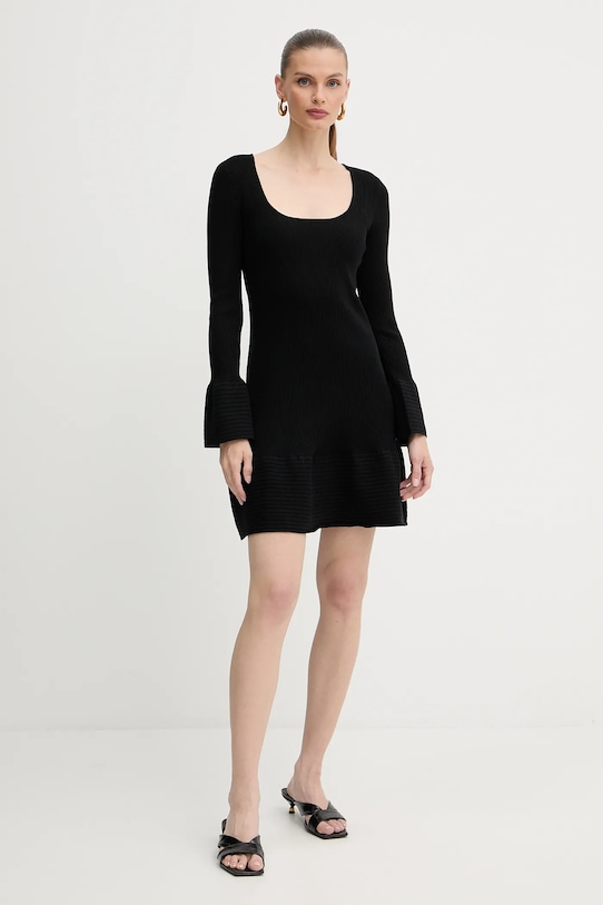 Twinset sukienka 252AP3191 czarny AW25