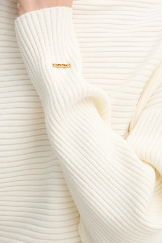 Vlněné šaty Twinset 252LI3QAA béžová