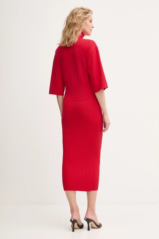 Odzież Twinset sukienka 252LI3BDD czerwony