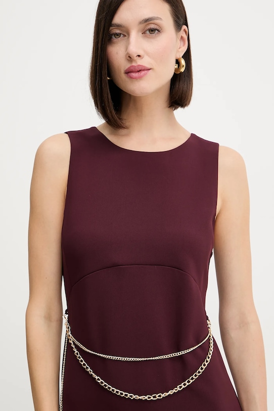 Twinset sukienka bordowy 252TP2300
