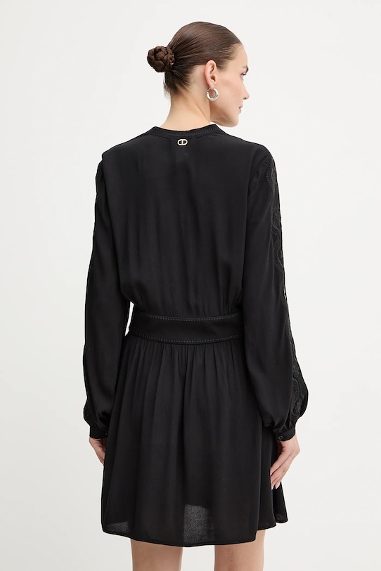 Odzież Twinset sukienka 252TP2150 czarny