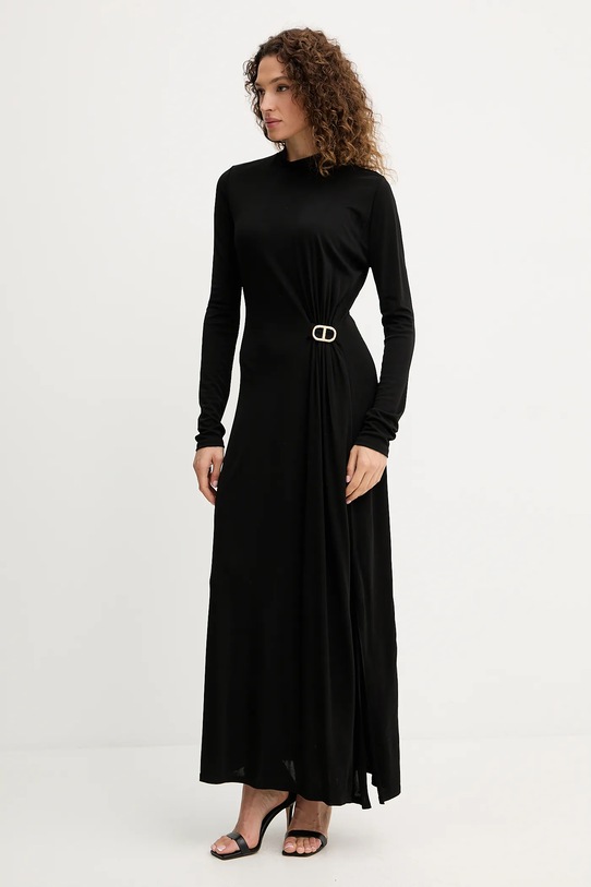 Twinset sukienka 252TP2024 czarny AW25