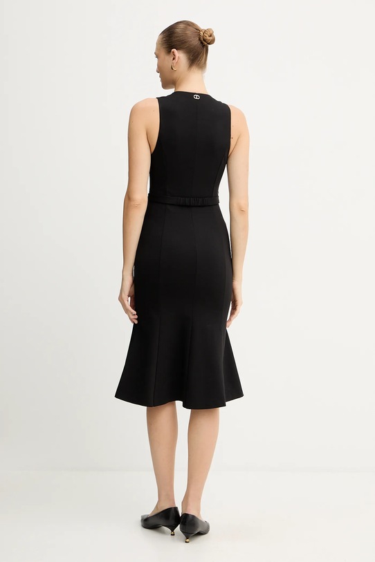 Odzież Twinset sukienka 252TP2606 czarny