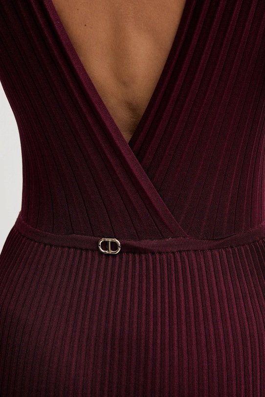 Twinset rochie 252TP3160 burgundia