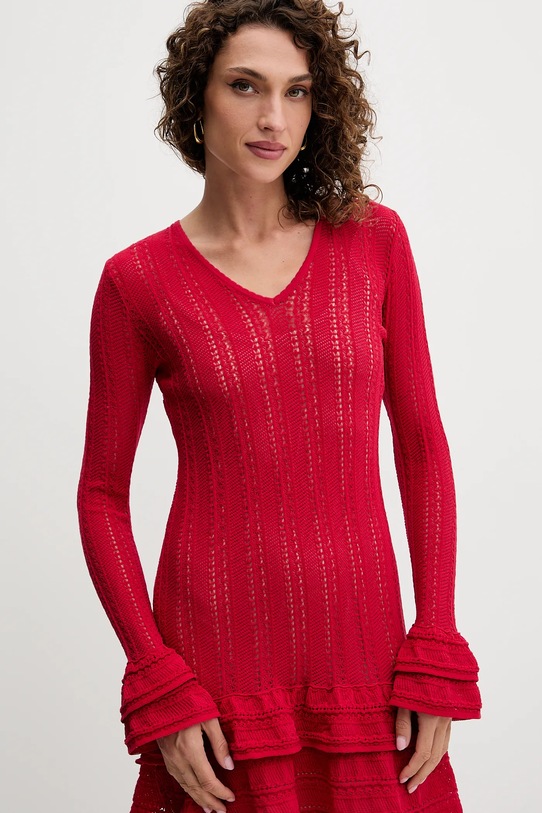 Twinset rochie rosu 252TP3180