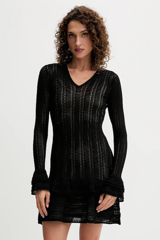 Twinset ruha hosszú fekete 252TP3180