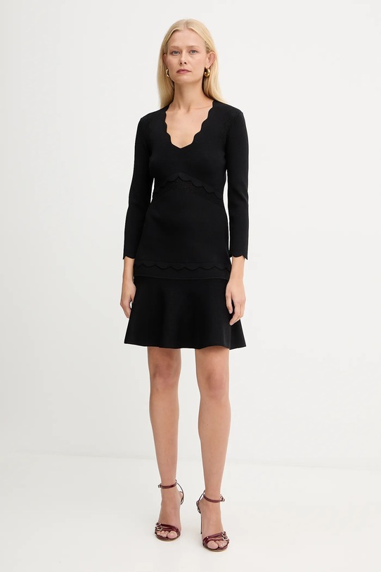 Twinset rochie 252TP3041 negru AW25