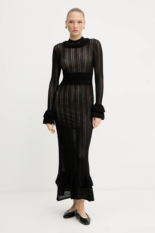 Twinset rochie 252TP3182 negru AW25