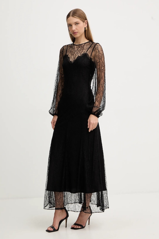 Twinset sukienka 252TT2261 czarny AW25