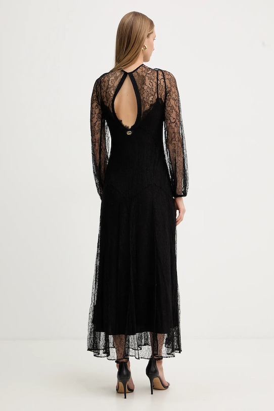 Odzież Twinset sukienka 252TT2261 czarny