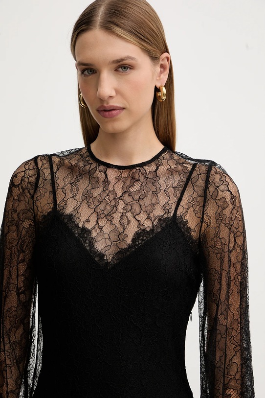 Twinset sukienka czarny 252TT2261