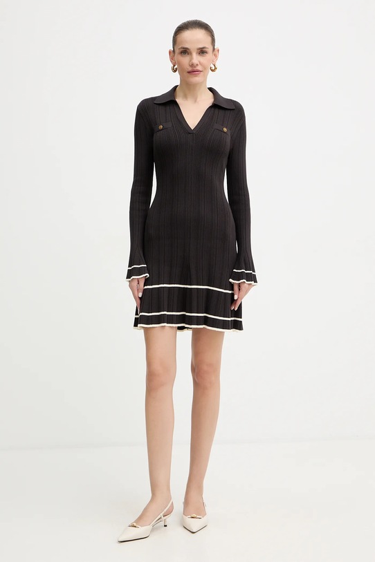 Twinset sukienka 252TT3230 brązowy AW25