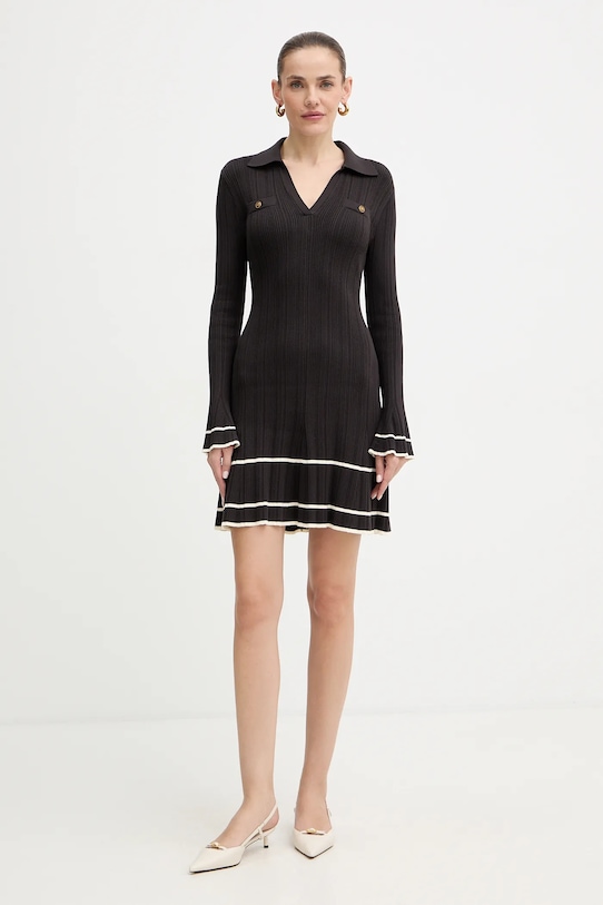 Twinset sukienka 252TT3230 brązowy AW25