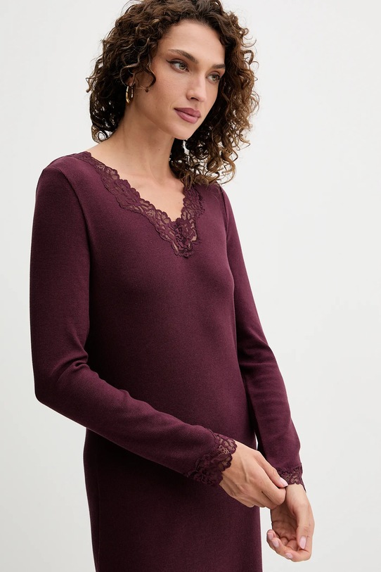 Twinset ruha burgundia 252LL2BCC