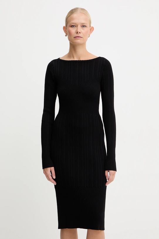 Twinset vestito mini nero 252TT3220