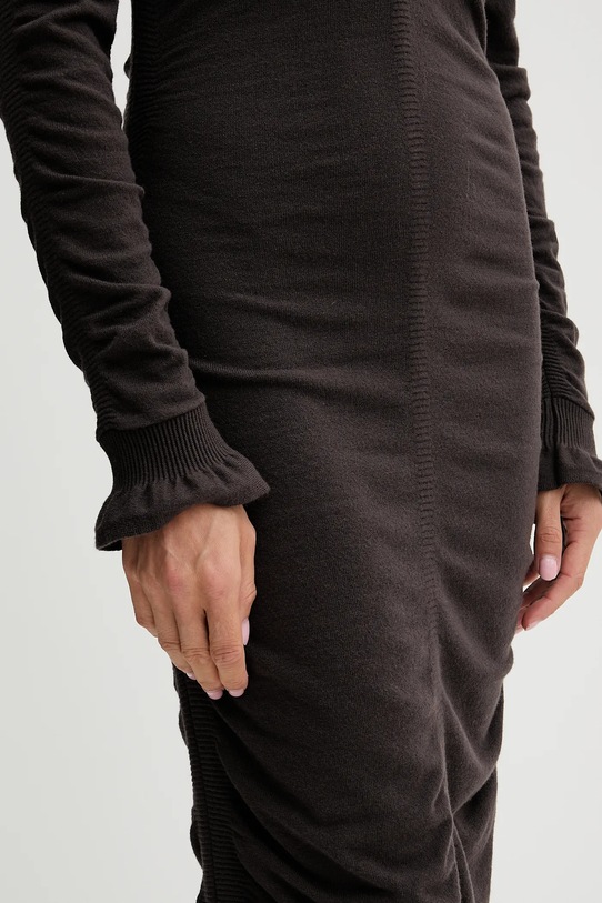 Twinset rochie cu lână 252TT3152 maro