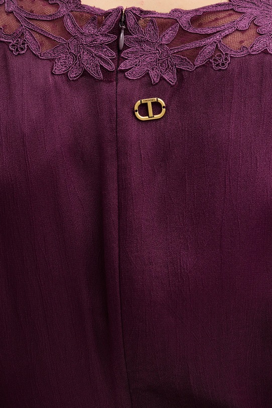 Twinset sukienka 252TT2244 fioletowy