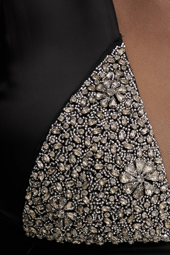 Twinset sukienka wiskozowa 252TT2131 czarny