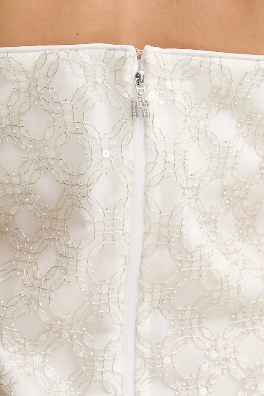 Rotate sukienka 114179857 beżowy