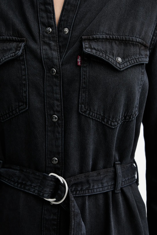 Levi's sukienka jeansowa 004H3.0001 czarny