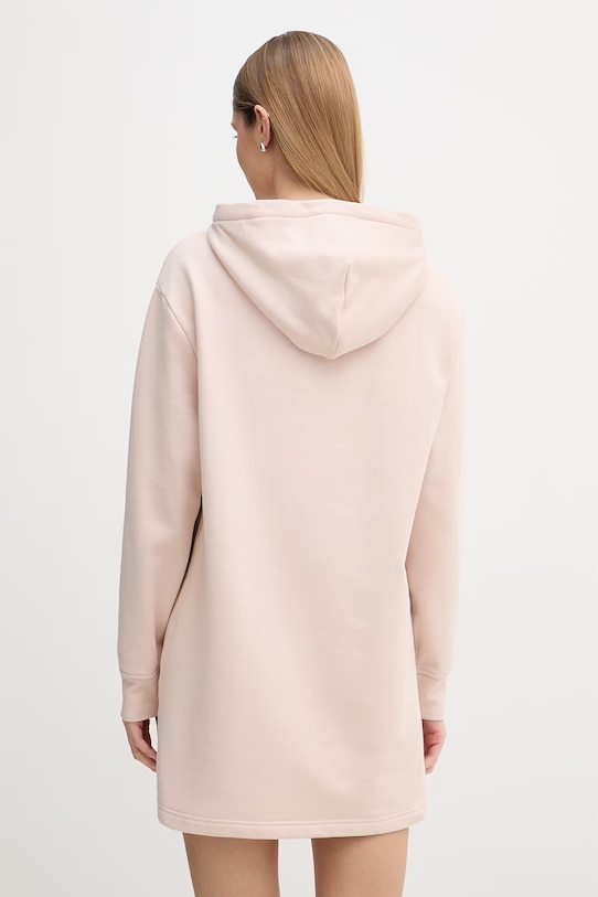 Odzież Calvin Klein Jeans sukienka bawełniana LV047D229G beżowy