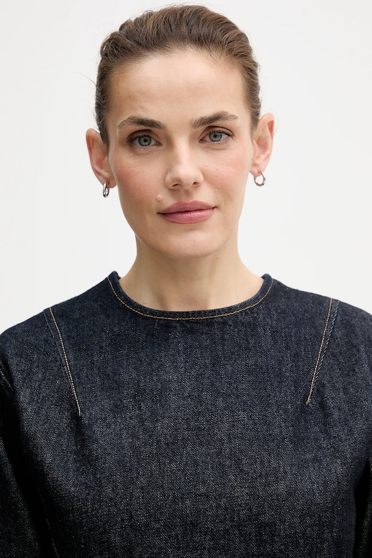 Calvin Klein Jeans sukienka jeansowa granatowy LV047D703G