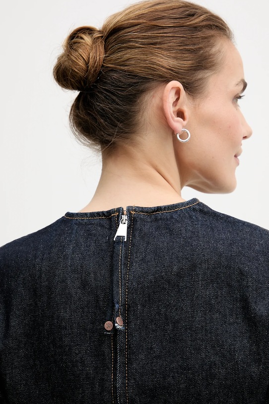 Calvin Klein Jeans sukienka jeansowa LV047D703G granatowy