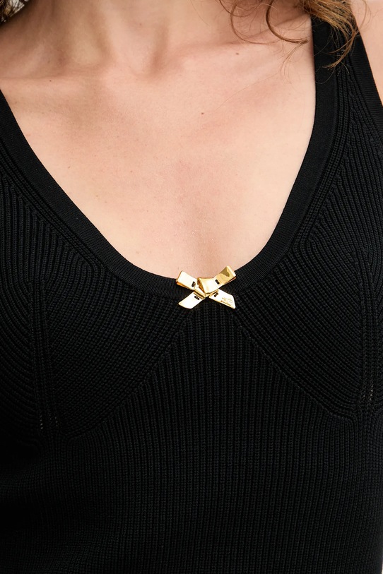 Платье Elisabetta Franchi AM62S51E3 чёрный