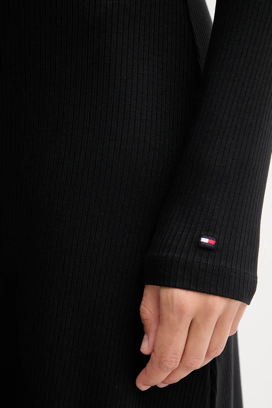 Šaty Tommy Hilfiger WW0WW47066 černá