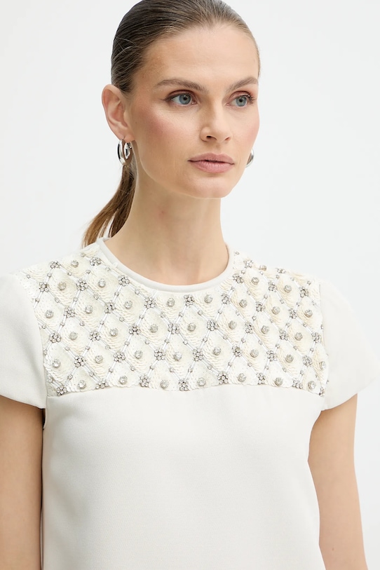 Платье Luisa Spagnoli бежевый 542412