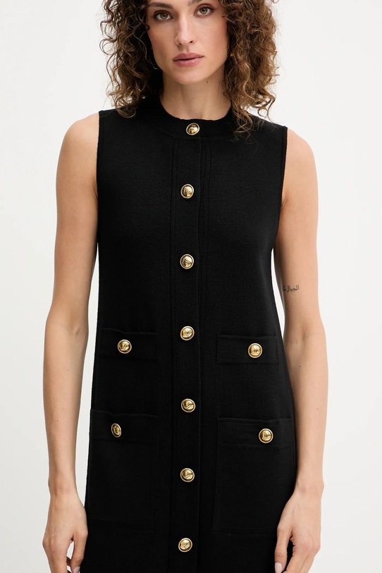 Luisa Spagnoli rochie din lână negru 100065.LS