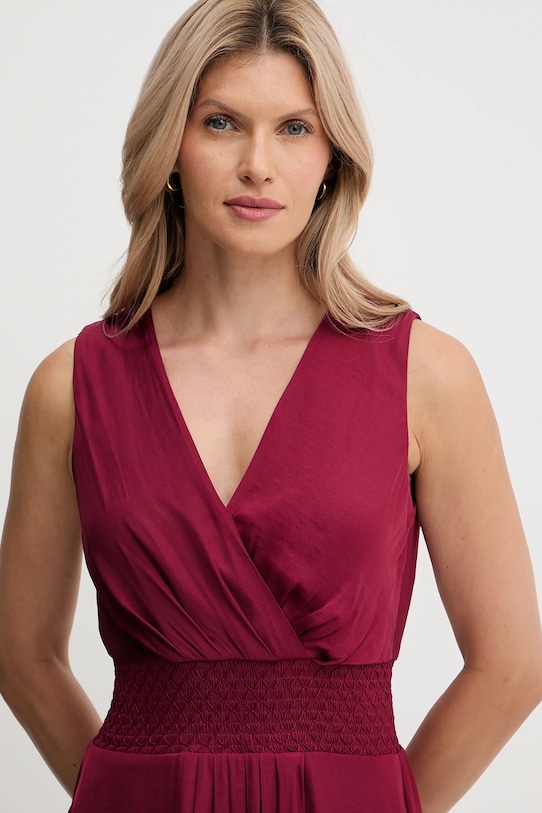 Morgan sukienka bordowy RANAKA