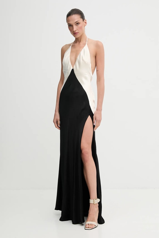 Šaty Bardot maxi černá 59315DB3