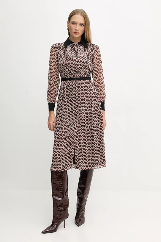 Haljina Liu Jo casual bordo MF5066.TS116