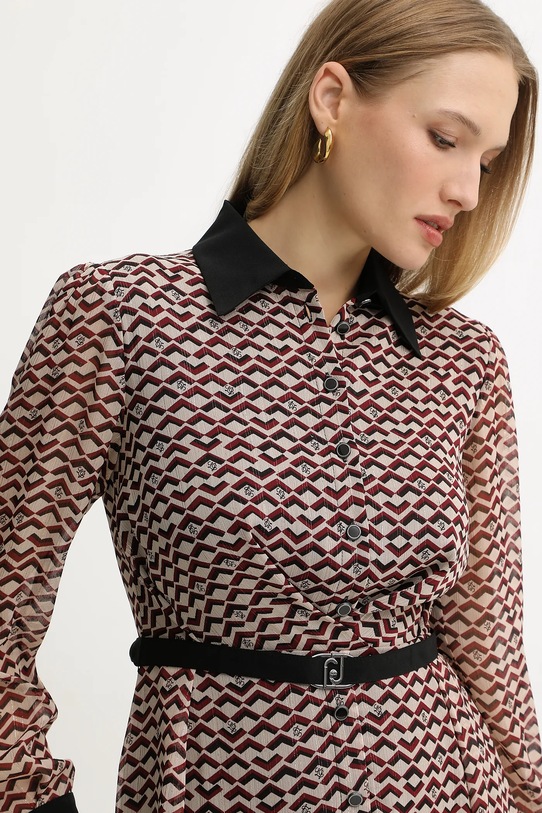 Liu Jo rochie MF5066.TS116 burgundia