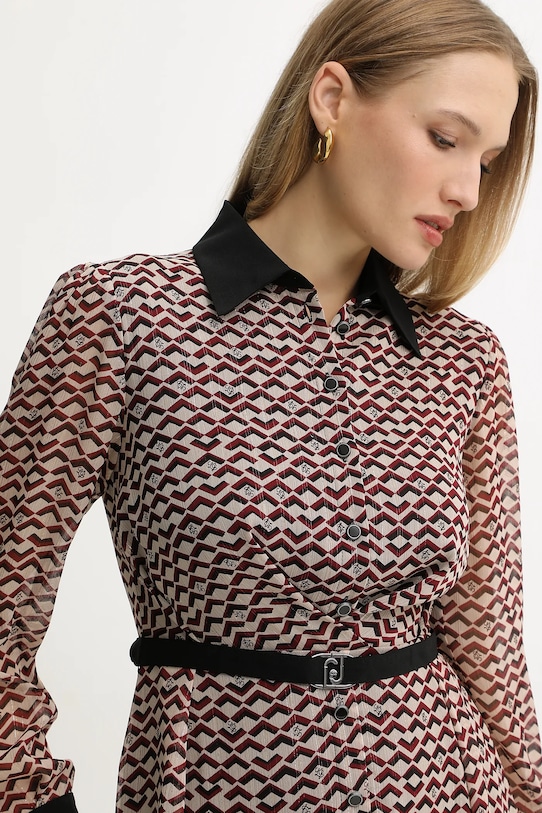 Haljina Liu Jo MF5066.TS116 bordo