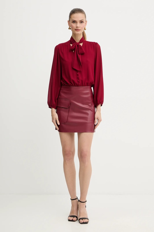 Šaty Liu Jo MF5072.E0624 burgundské AW25